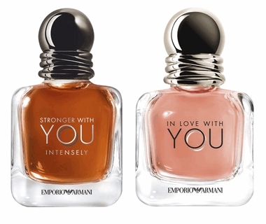 Ароматы In Love With You и Stronger With You Intensely от Giorgio Armani