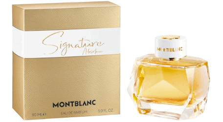 Ольфакторное золото аромата Signature Absolue от бренда Montblanc