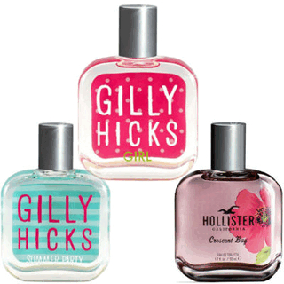 Gilly Hicks Summer Party, Crescent Bay и Gilly Hicks Girl от Hollister