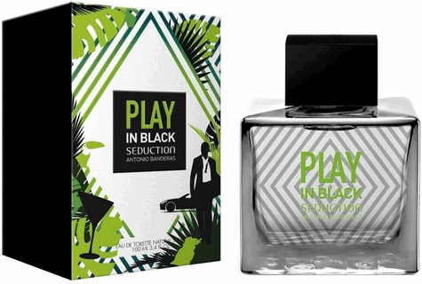 Play In Black Seduction for Men - интересная мужская композиция от Antonio Banderas