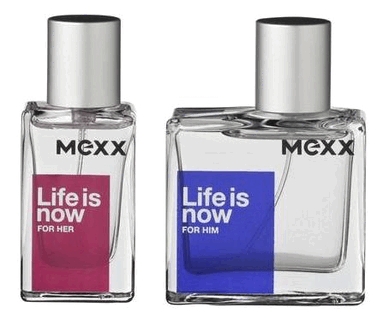 Новая пара духов Life is Now от бренда Mexx